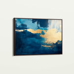 Abstract 428 Canvas Art 18" x 24" / 45 x 60 cm / Black