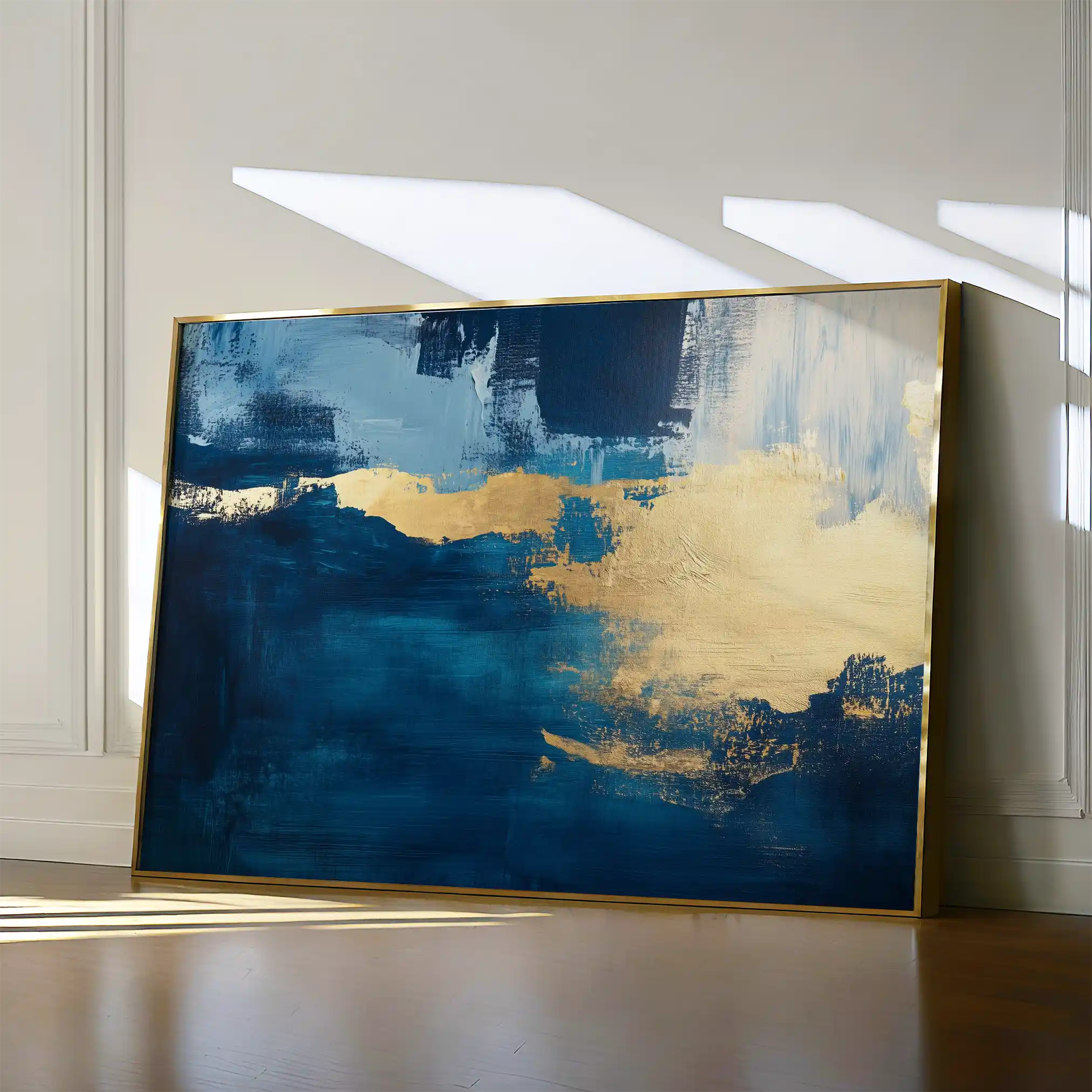Abstract 428 Canvas Art 60 x 40 cm / Black