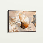 Floral 428 Canvas Art 18" x 24" / 45 x 60 cm / Black