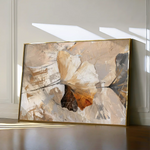 Floral 428 Canvas Art 60 x 40 cm / Black