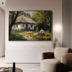 Landscape 428 Canvas Art 18" x 24" / 45 x 60 cm / Black