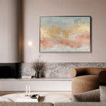 Abstract 429 Canvas Art 18" x 24" / 45 x 60 cm / Black