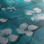 Floral 429 Canvas Art 18" x 24" / 45 x 60 cm / Black