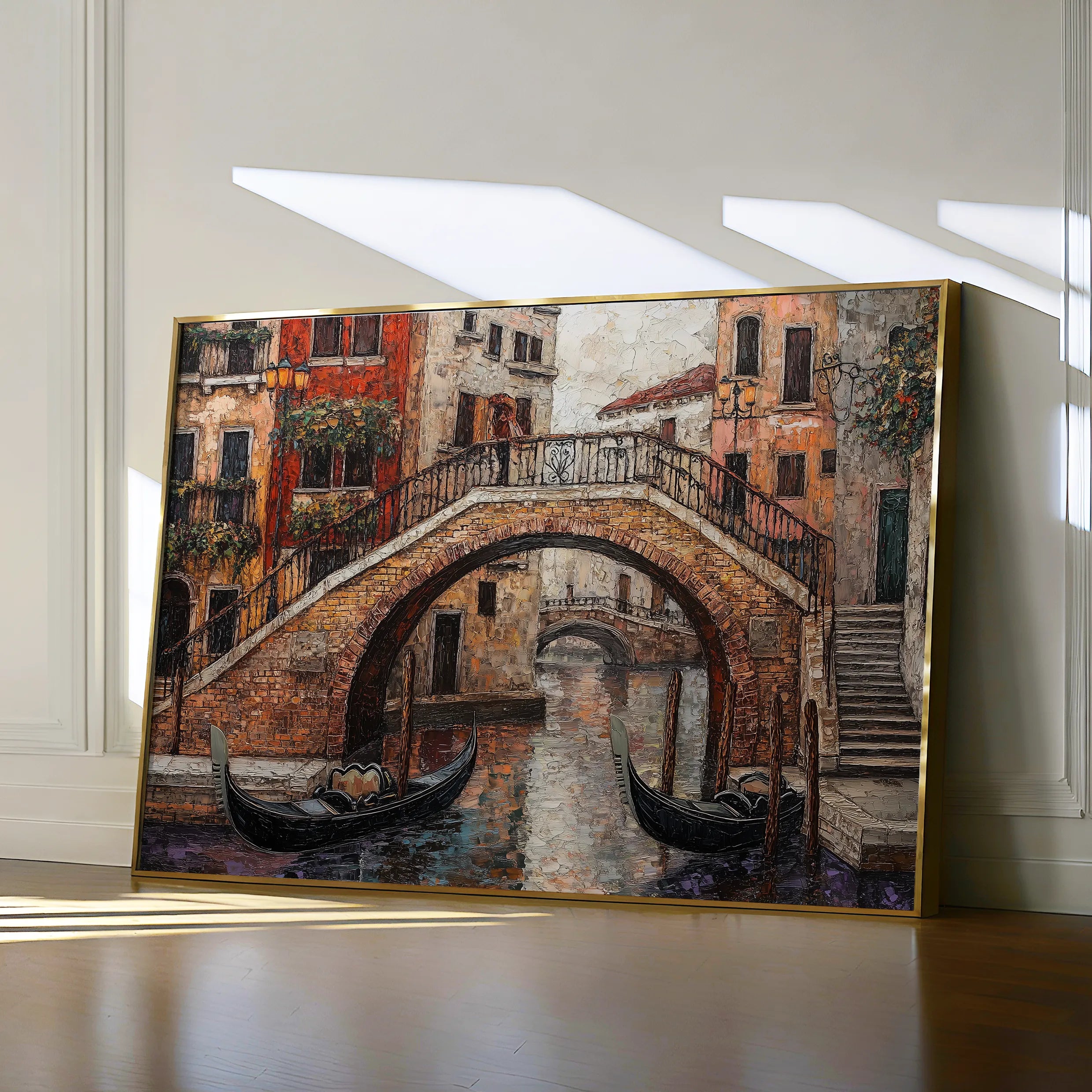 Landscape 429 Canvas Art 18" x 24" / 45 x 60 cm / Black