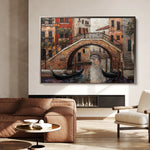 Landscape 429 Canvas Art 18" x 24" / 45 x 60 cm / Black