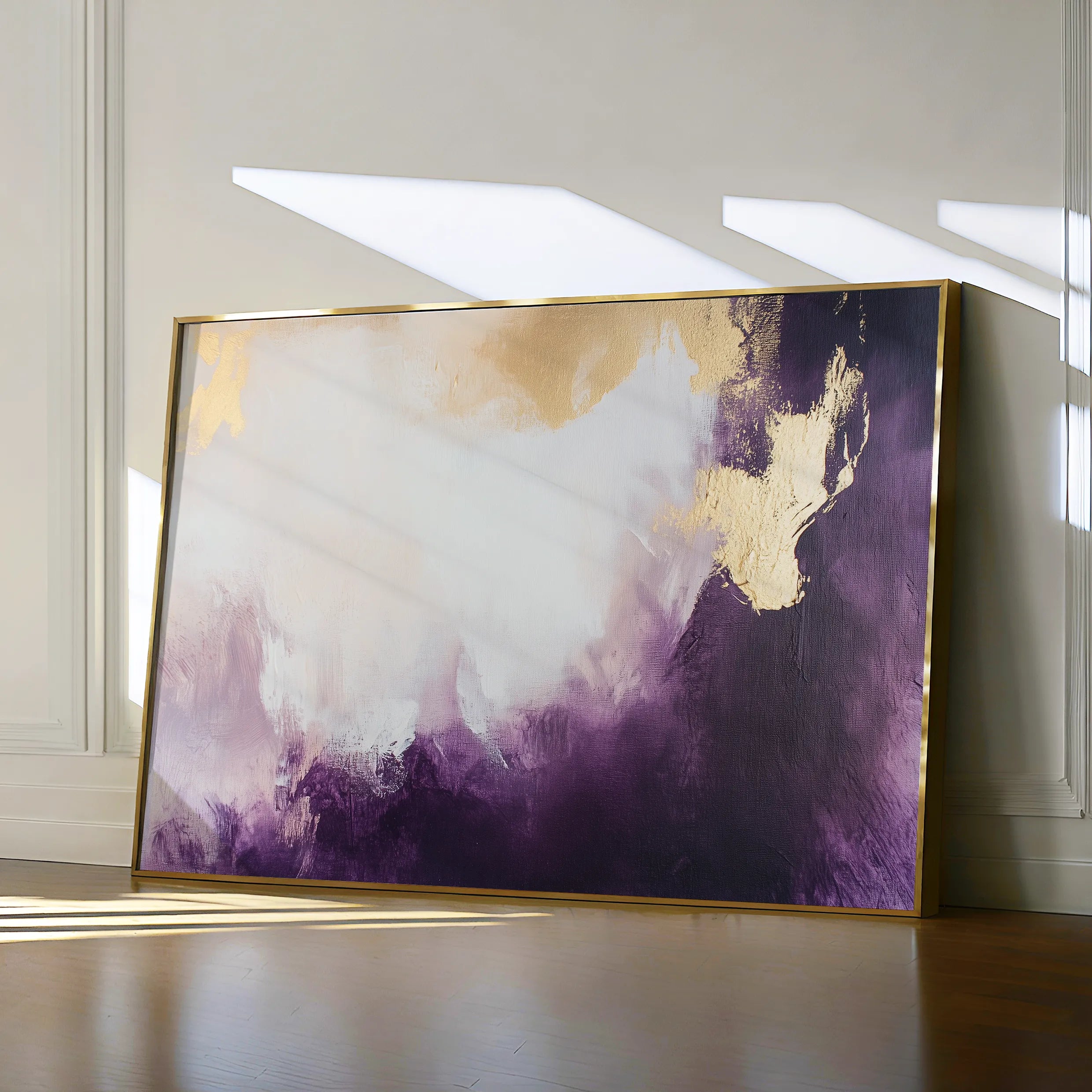 Abstract 430 Canvas Art 18" x 24" / 45 x 60 cm / Black