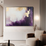 Abstract 430 Canvas Art 18" x 24" / 45 x 60 cm / Black
