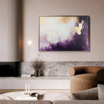Abstract 430 Canvas Art 18" x 24" / 45 x 60 cm / Black