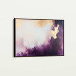 Abstract 430 Canvas Art 18" x 24" / 45 x 60 cm / Black