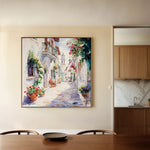Landscape 430 Canvas Art 16" x 16" / 40 x 40 cm / Black
