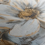 Floral 431 Canvas Art 18" x 24" / 45 x 60 cm / Black