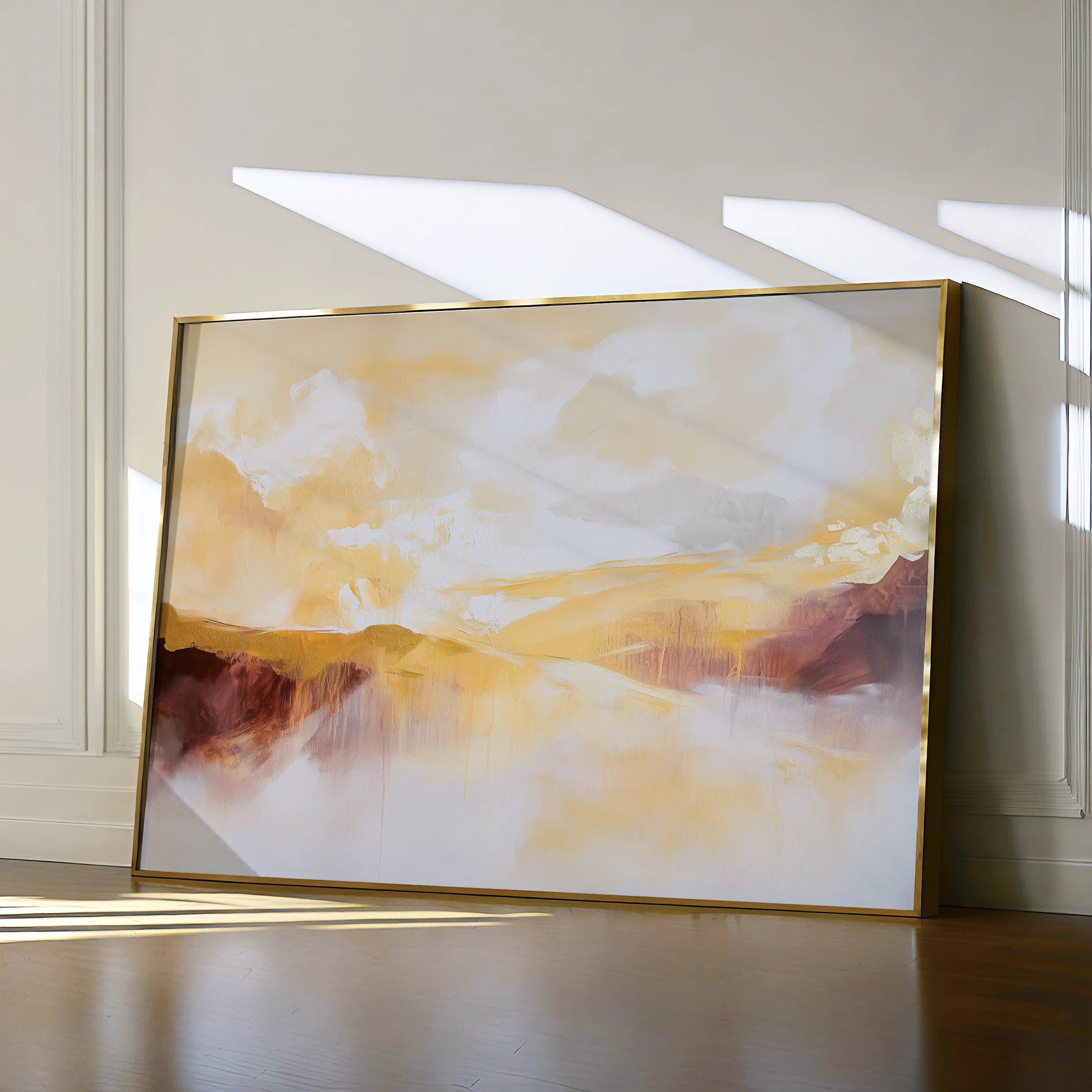 Abstract 432 Canvas Art 18" x 24" / 45 x 60 cm / Black