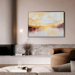 Abstract 432 Canvas Art 18" x 24" / 45 x 60 cm / Black