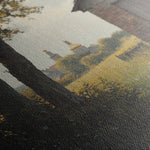 Landscape 432 Canvas Art 60 x 60 cm / Black