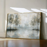 Floral 433 Canvas Art 18" x 24" / 45 x 60 cm / Black