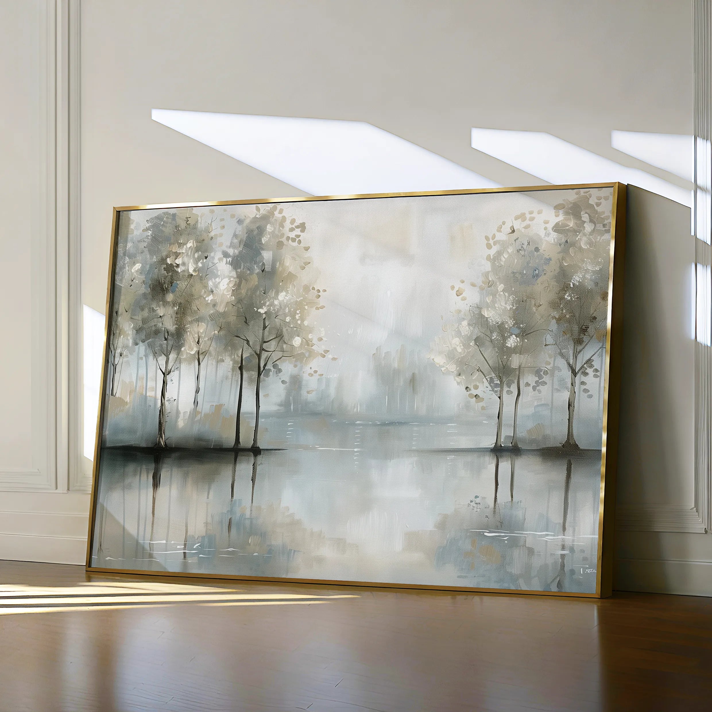 Floral 433 Canvas Art 18" x 24" / 45 x 60 cm / Black