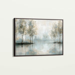 Floral 433 Canvas Art 18" x 24" / 45 x 60 cm / Black