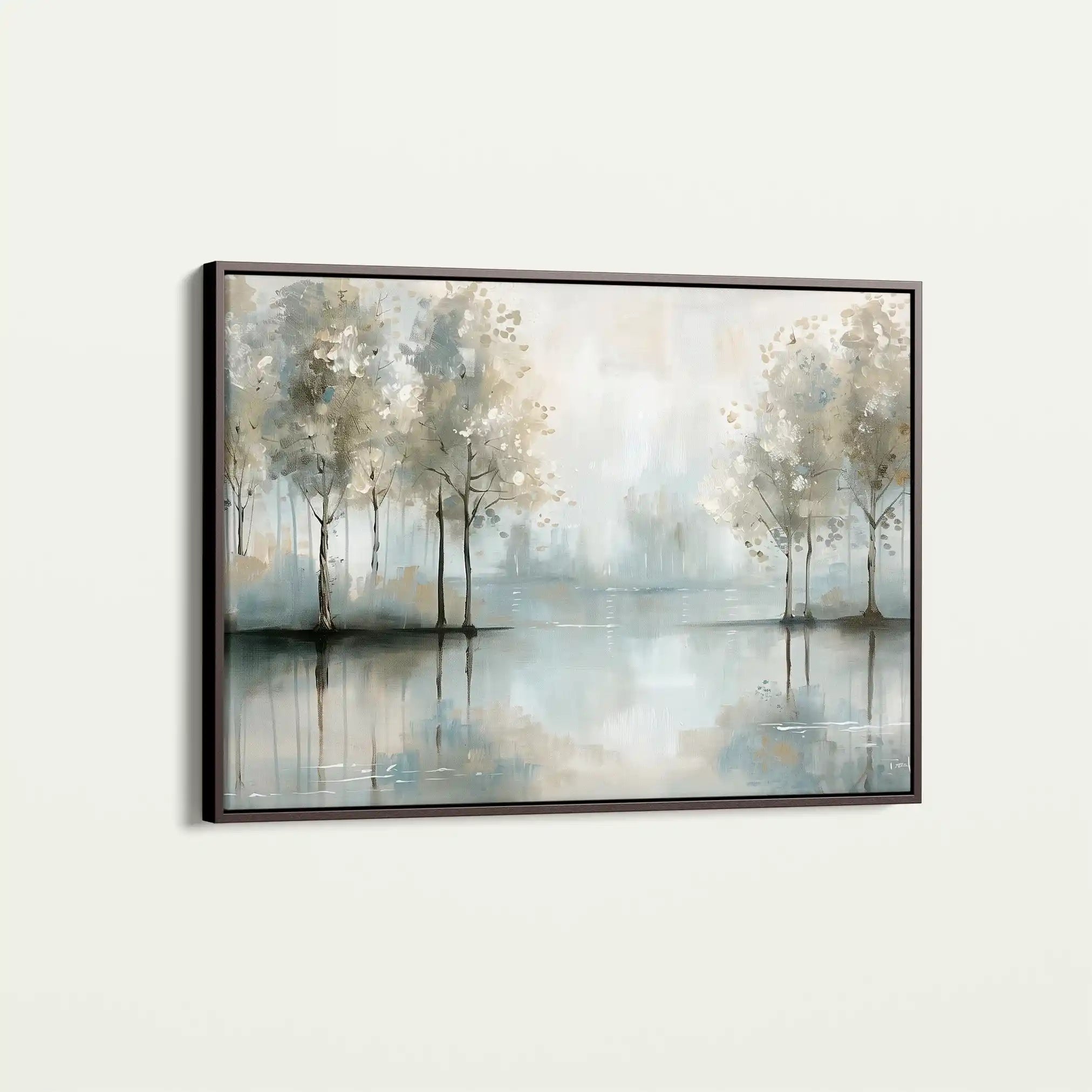Floral 433 Canvas Art 60 x 40 cm / Black