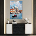 Landscape 433 Canvas Art 60 x 40 cm / Black