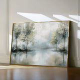 Floral 434 Canvas Art 18" x 24" / 45 x 60 cm / Black