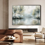 Floral 434 Canvas Art 18" x 24" / 45 x 60 cm / Black
