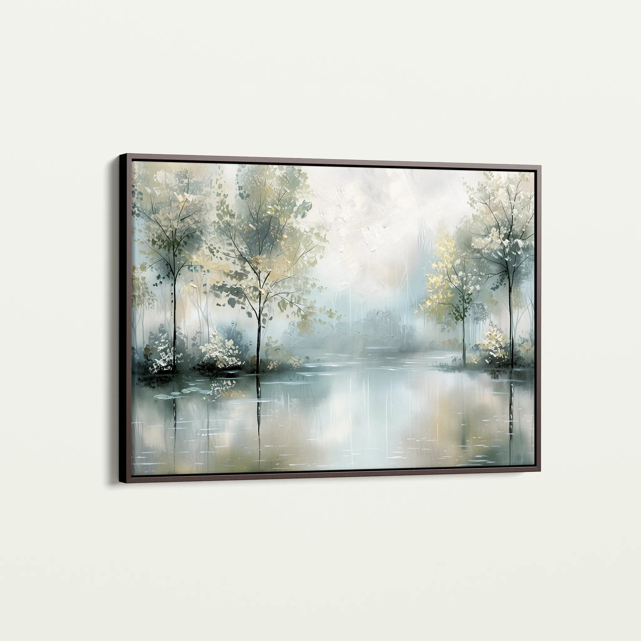 Floral 434 Canvas Art 18" x 24" / 45 x 60 cm / Black