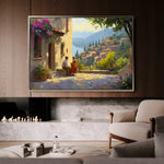 Landscape 434 Canvas Art 18" x 24" / 45 x 60 cm / Black