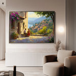 Landscape 434 Canvas Art 18" x 24" / 45 x 60 cm / Black
