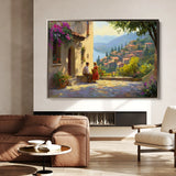 Landscape 434 Canvas Art 18" x 24" / 45 x 60 cm / Black