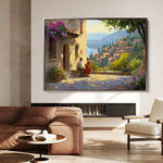 Landscape 434 Canvas Art 60 x 40 cm / Black
