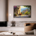 Landscape 434 Canvas Art 60 x 40 cm / Black