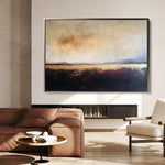 Abstract 435 Canvas Art 18" x 24" / 45 x 60 cm / Black