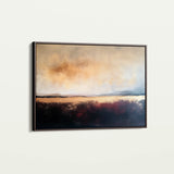 Abstract 435 Canvas Art 18" x 24" / 45 x 60 cm / Black