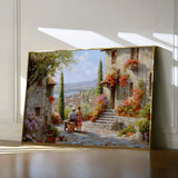 Landscape 435 Canvas Art 18" x 24" / 45 x 60 cm / Black