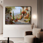 Landscape 435 Canvas Art 18" x 24" / 45 x 60 cm / Black