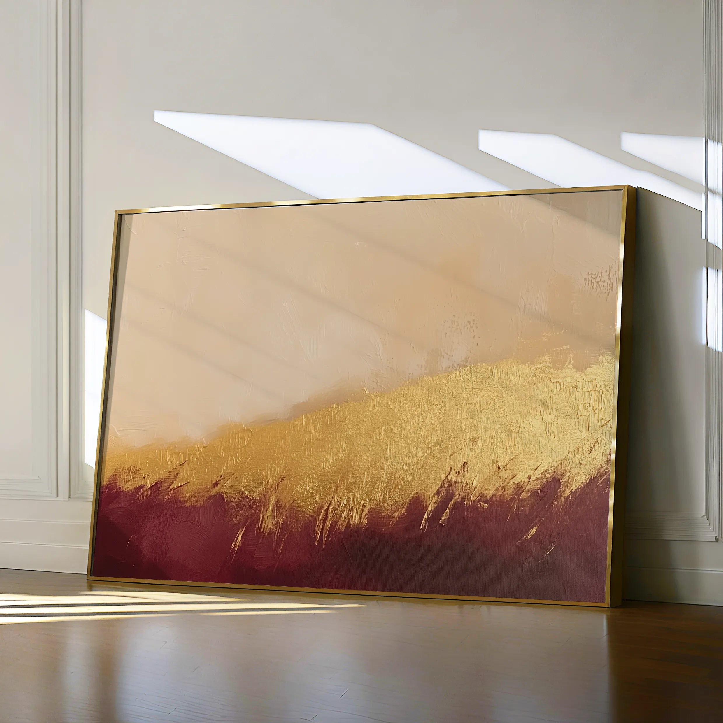 Abstract 436 Canvas Art 18" x 24" / 45 x 60 cm / Black