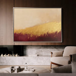 Abstract 436 Canvas Art 18" x 24" / 45 x 60 cm / Black