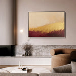 Abstract 436 Canvas Art 18" x 24" / 45 x 60 cm / Black