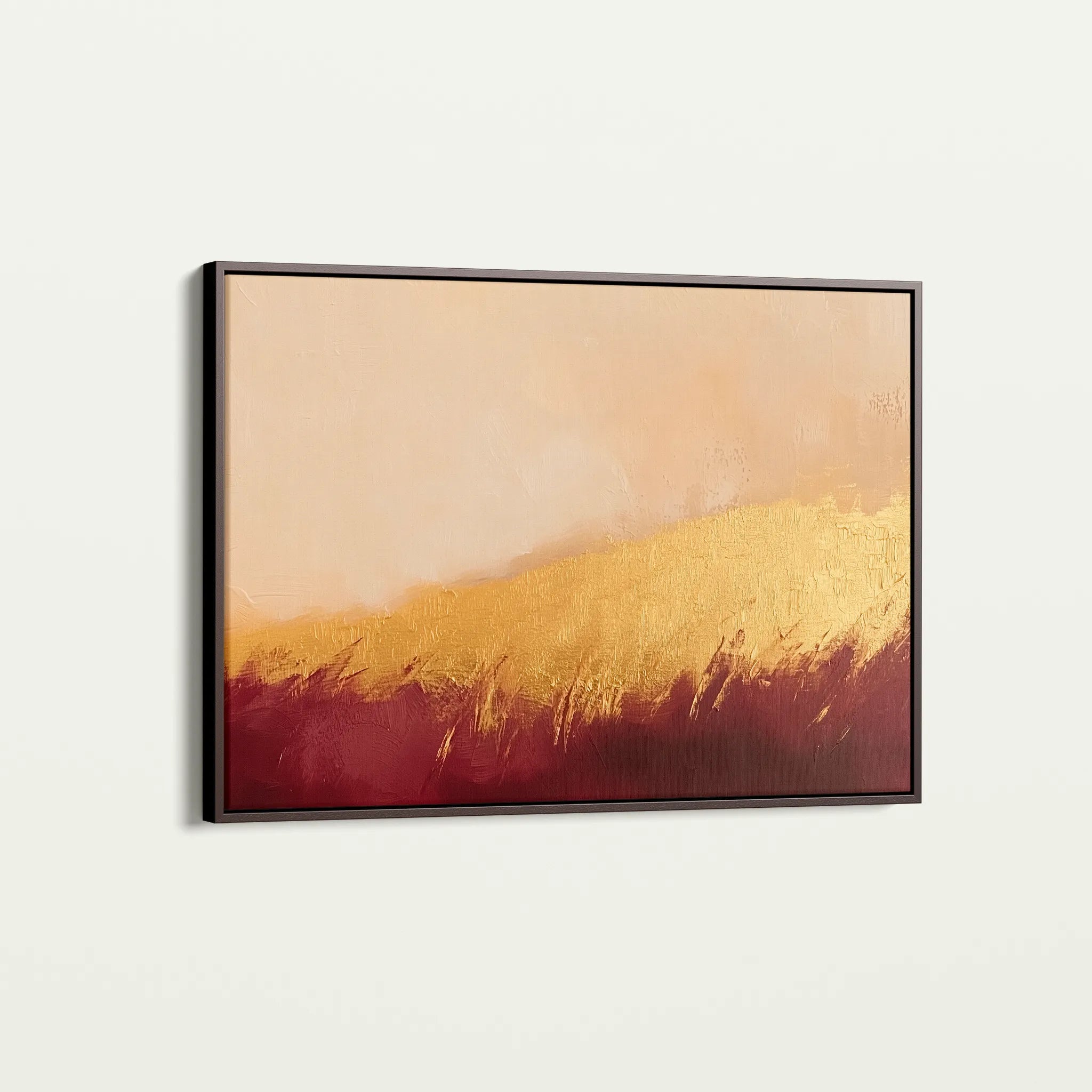 Abstract 436 Canvas Art 18" x 24" / 45 x 60 cm / Black