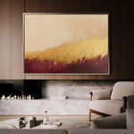 Abstract 436 Canvas Art 60 x 40 cm / Black
