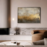 Abstract 437 Canvas Art 18" x 24" / 45 x 60 cm / Black