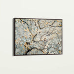 Floral 437 Canvas Art 60 x 40 cm / Black