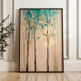 Landscape 437 Canvas Art 18" x 24" / 45 x 60 cm / Black