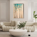 Landscape 437 Canvas Art 18" x 24" / 45 x 60 cm / Black