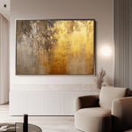Abstract 438 Canvas Art 18" x 24" / 45 x 60 cm / Black