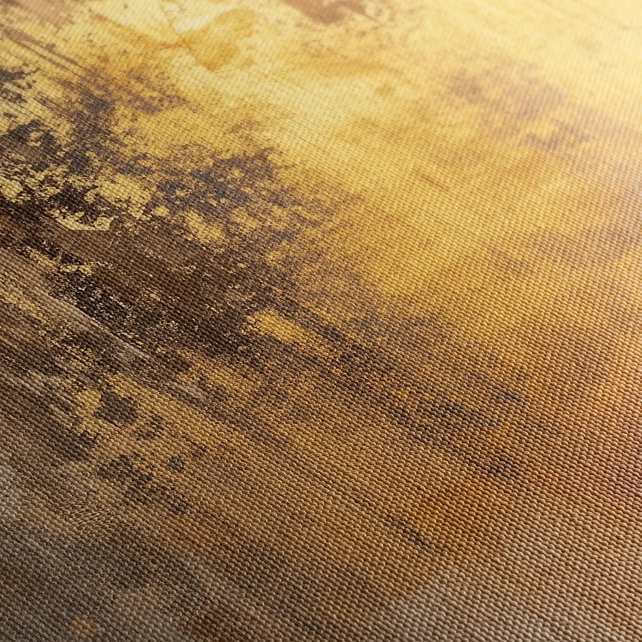 Abstract 438 Canvas Art 18" x 24" / 45 x 60 cm / Black