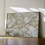 Floral 438 Canvas Art 18" x 24" / 45 x 60 cm / Black