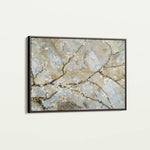 Floral 438 Canvas Art 18" x 24" / 45 x 60 cm / Black