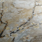 Floral 438 Canvas Art 18" x 24" / 45 x 60 cm / Black