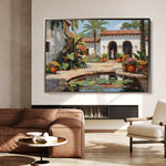 Landscape 438 Canvas Art 18" x 24" / 45 x 60 cm / Black